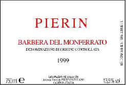 The Pierin wine label!